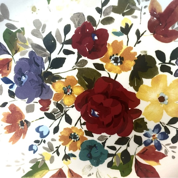 Pioneer Woman Timeless Floral Salad / Dessert Plates - Set of 2 - Picture 2 of 6